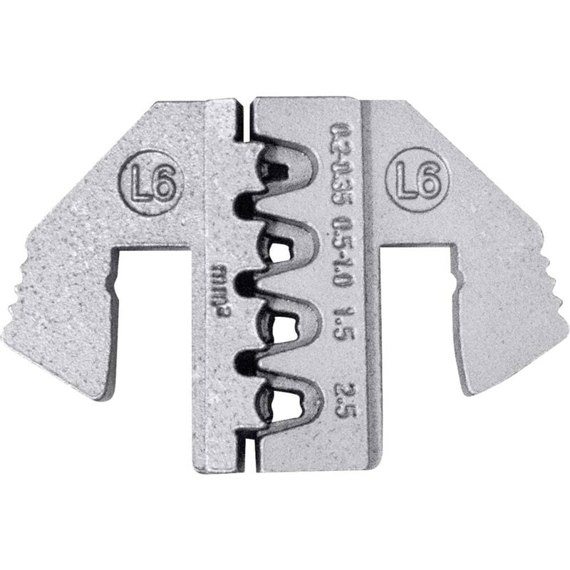 foto del prodotto toolcraft to 9627234 matrice di crimpaggio contatto mcp 2.8, contatto piatto jpt, contatto di serie sensore sws 0.5 f