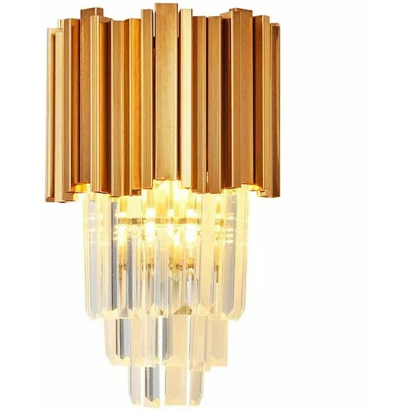 foto del prodotto toolight applique da parete 312357 cristallo oro