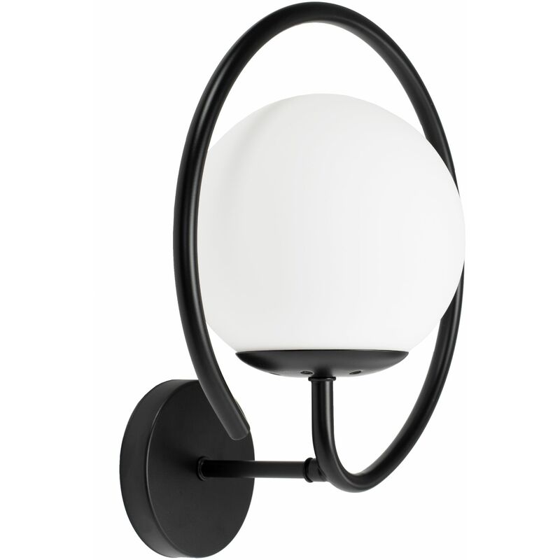 foto del prodotto toolight applique da parete app1152 1w black e27
