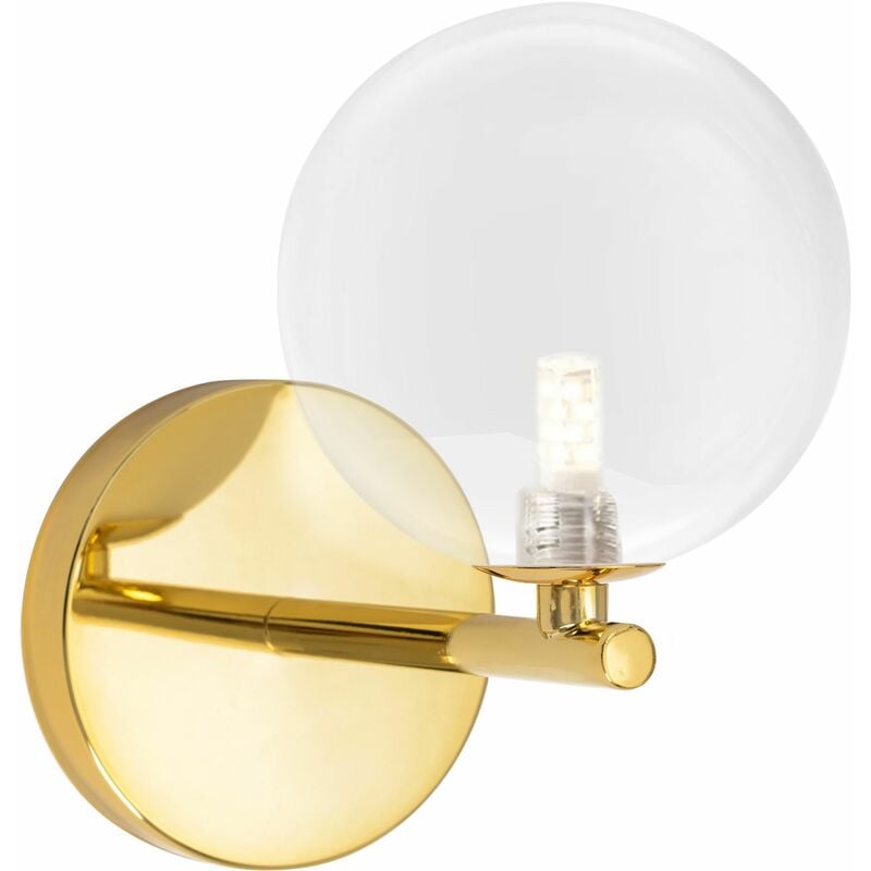 foto del prodotto toolight applique da parete app1161 1w gold e27