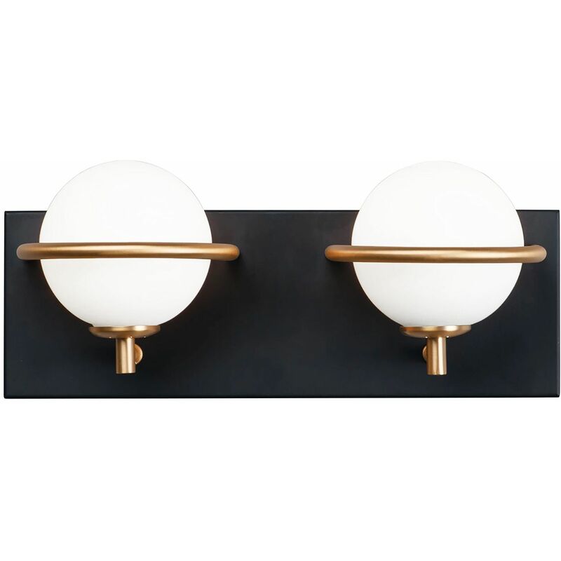 foto del prodotto toolight applique da parete app1221 2w black g9