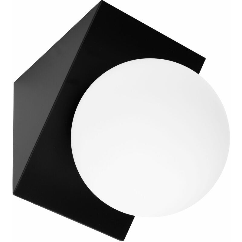 foto del prodotto toolight applique da parete app1227 1w black e27