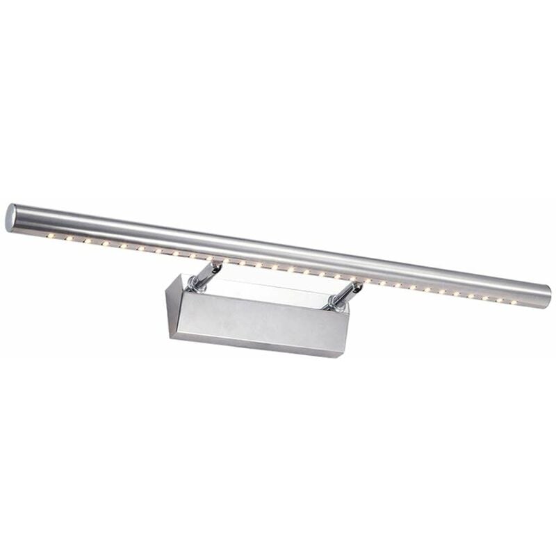 foto del prodotto toolight applique da parete del bagno app363 1w cromo 9w 70cm led 1 punti luce 70x7,5x5,5cm