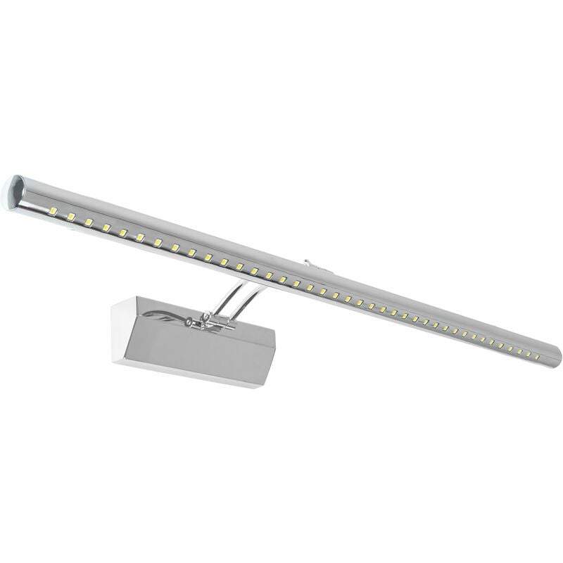 foto del prodotto toolight applique da parete del bagno app366 1w cromo 9w 70cm led 1 punti luce 70x17x5,5cm