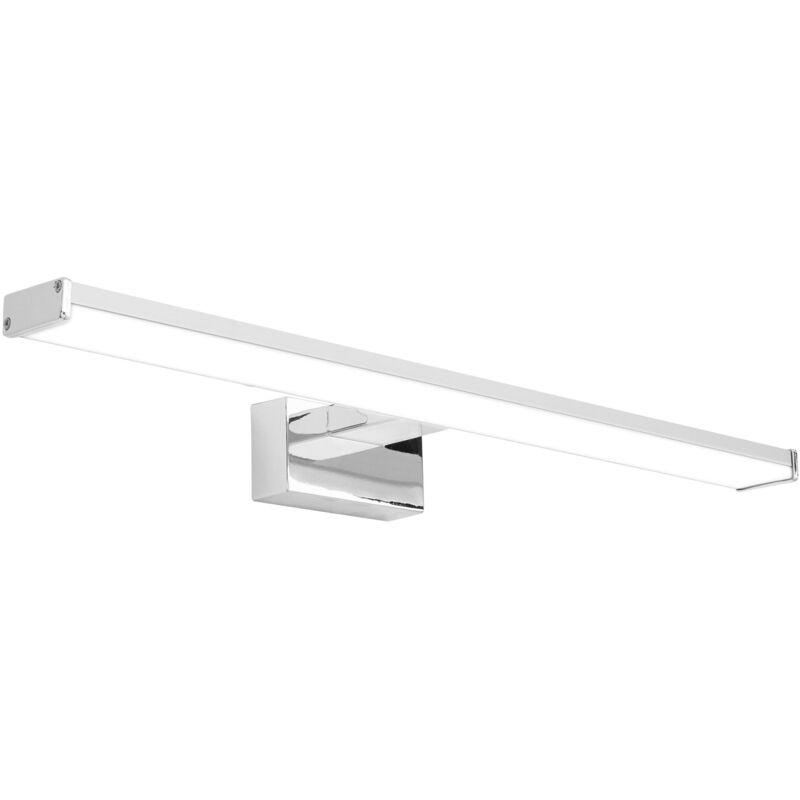 foto del prodotto toolight applique da parete del bagno app368 1w cromo 8w 40cm led 1 punti luce 40x12x4,5cm