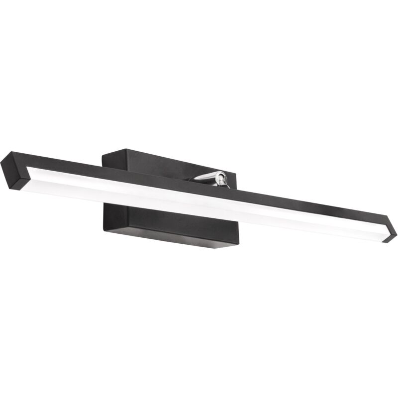 foto del prodotto toolight applique da parete del bagno app373 1w nero 12w 50cm led 1 punti luce 50x8x7cm