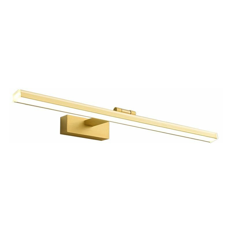 foto del prodotto toolight applique da parete del bagno led gold 80cm app835 1w