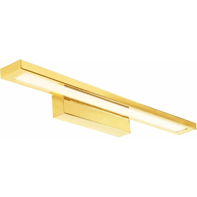 foto del prodotto toolight applique da parete del bagno led gold 80cm app838 1w