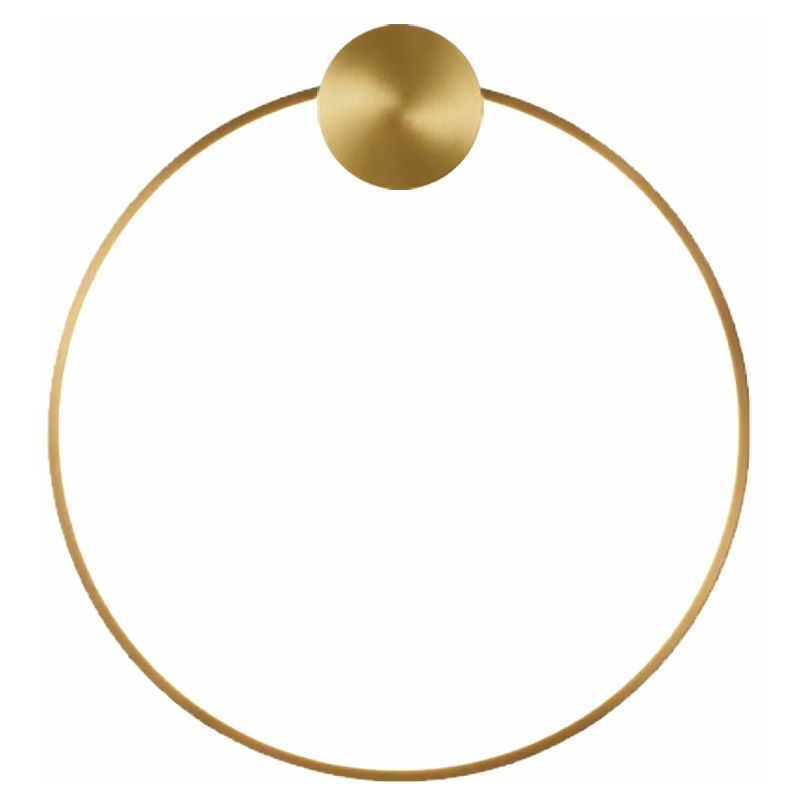 foto del prodotto toolight applique da parete led app1388 cw old gold 40cm