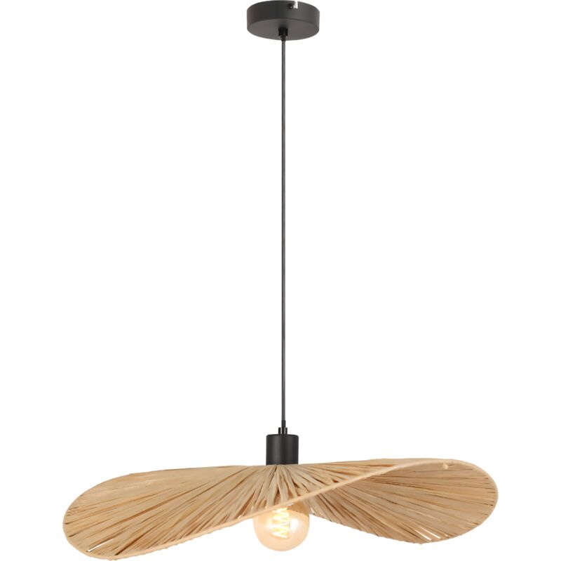 foto del prodotto toolight lampada a sospensione app1826 1cp black brown