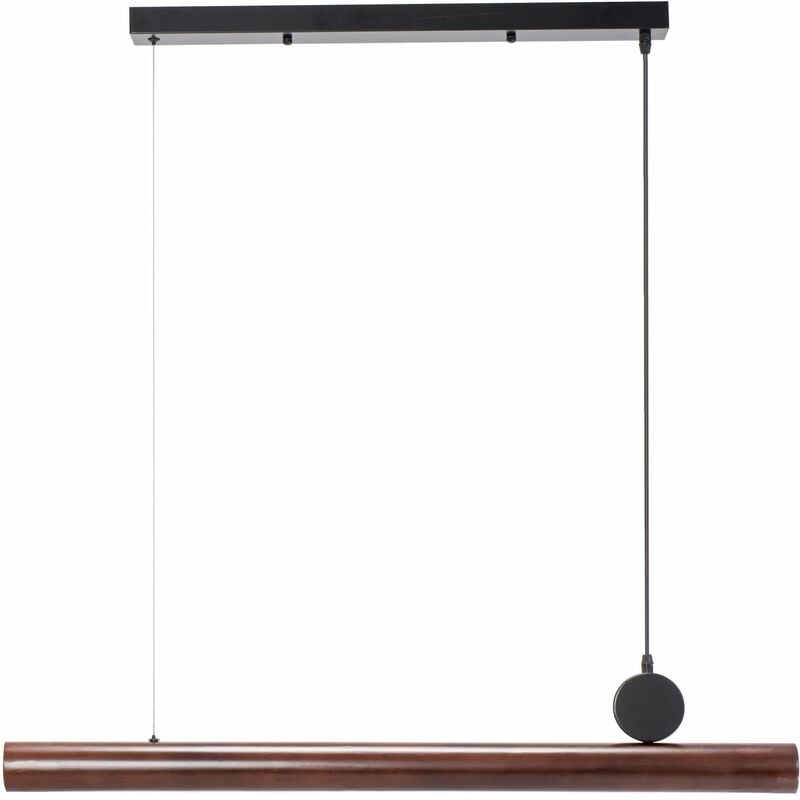 foto del prodotto toolight lampada a sospensione app969 1cp led 1 punti luce 17w 88x20 100cm regolabile