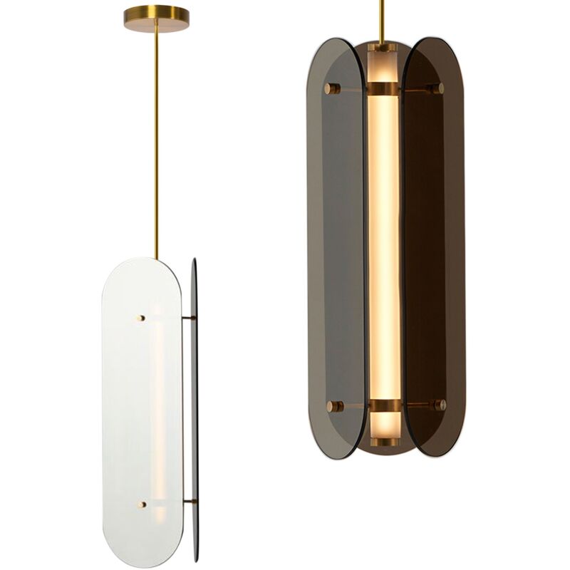 foto del prodotto toolight lampada a sospensione balck app1676 cp long