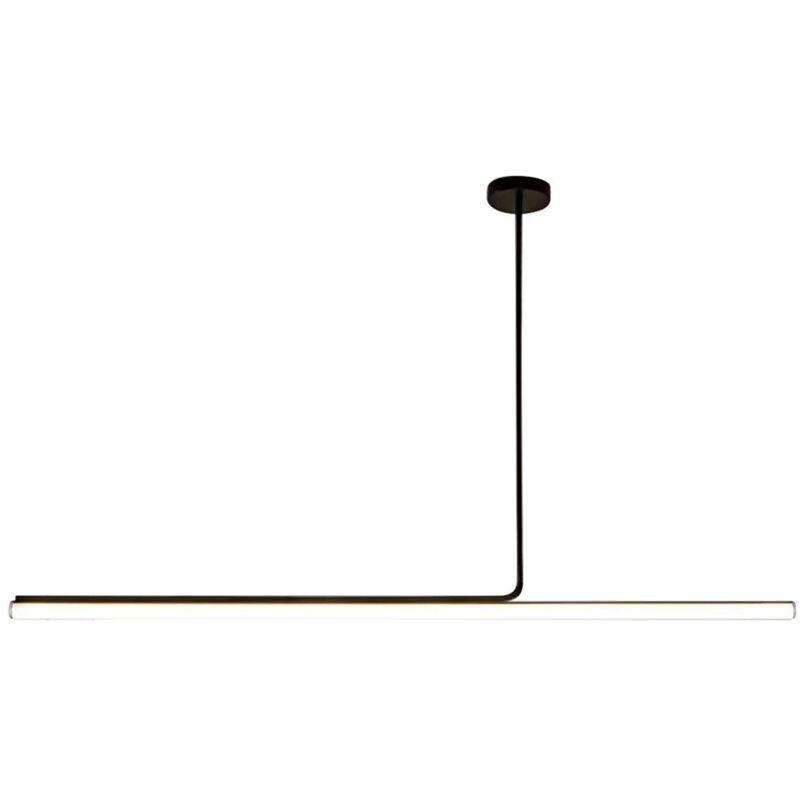 foto del prodotto toolight lampada a sospensione led app1660 cp black 140cm