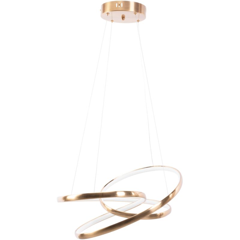 foto del prodotto toolight lampada a sospensione led g005 cp gold