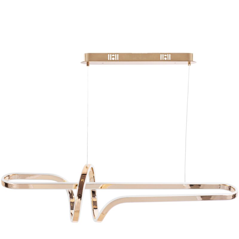 foto del prodotto toolight lampada a sospensione led g039 cp gold