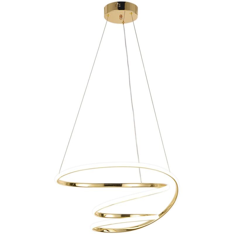 foto del prodotto toolight lampada a sospensione led g080 1cp gold