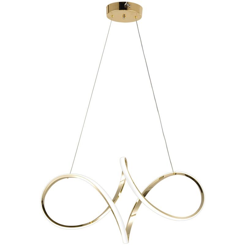 foto del prodotto toolight lampada a sospensione led g081 1cp gold