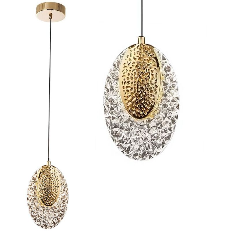 foto del prodotto toolight lampada a sospensione led g088 1cp transparent