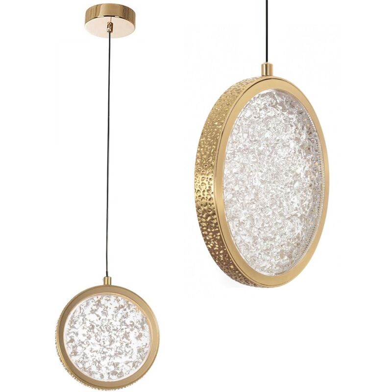 foto del prodotto toolight lampada a sospensione led g089 1cp transparent