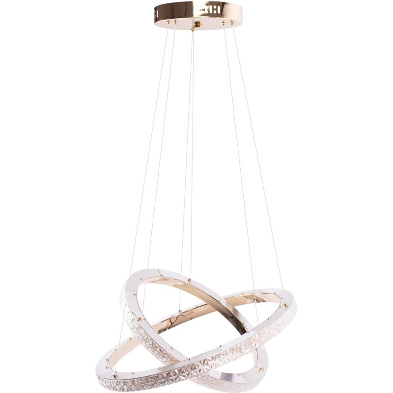 foto del prodotto toolight lampada a sospensione led ms012 cp rose gold