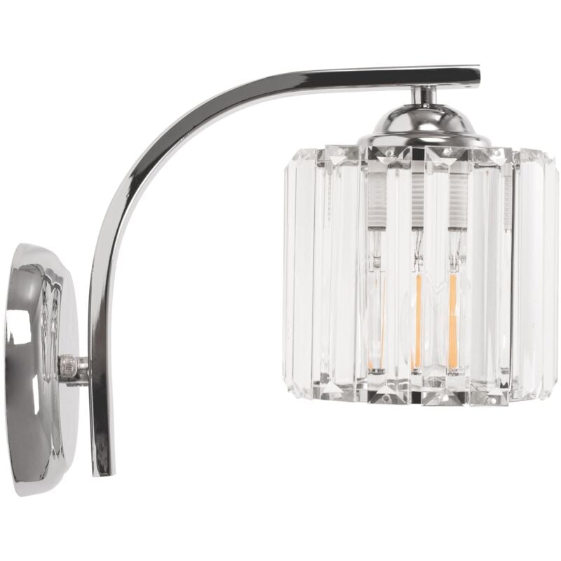 foto del prodotto toolight lampada da parete chrome app509 1w