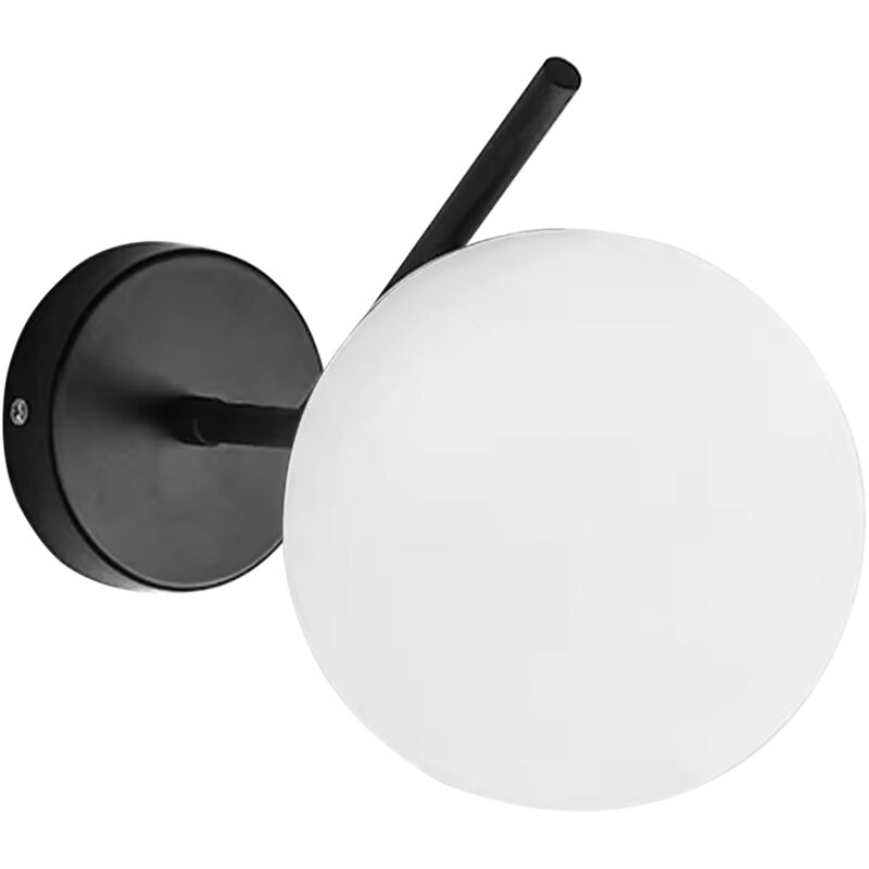 foto del prodotto toolight lampada da parete g099 1w black white