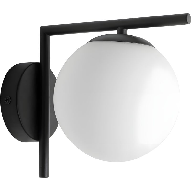 foto del prodotto toolight lampada da parete g101 1w black white
