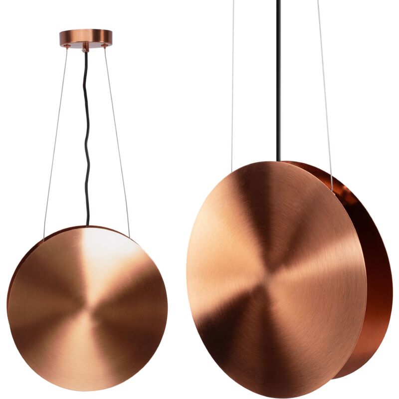 foto del prodotto toolight lampada da soffitto app1378 cp black old copper