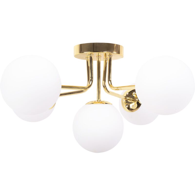 foto del prodotto toolight lampada da soffitto app1575 5cp gold mat