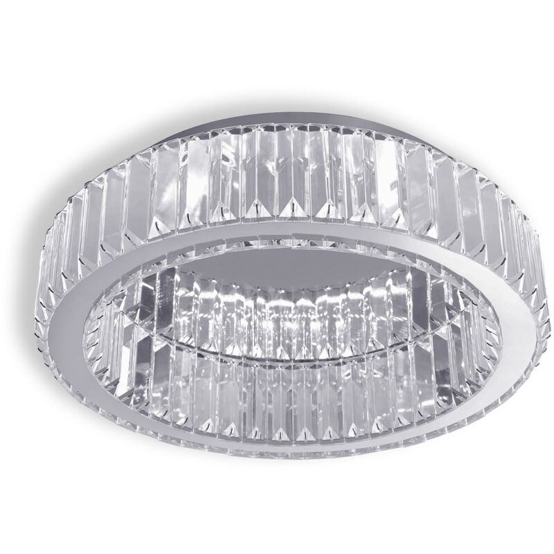 foto del prodotto toolight lampada da soffitto app1742 c 40cm chrome