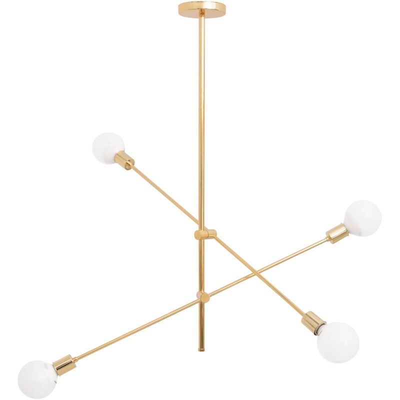 foto del prodotto toolight lampada da soffitto app479 4c gold