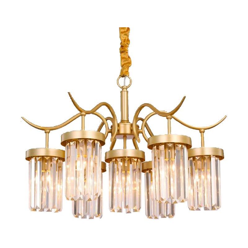 foto del prodotto toolight lampada da soffitto app768 7cp gold