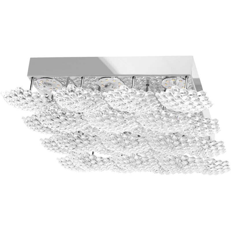 foto del prodotto toolight lampada da soffitto led ms015 c chrome
