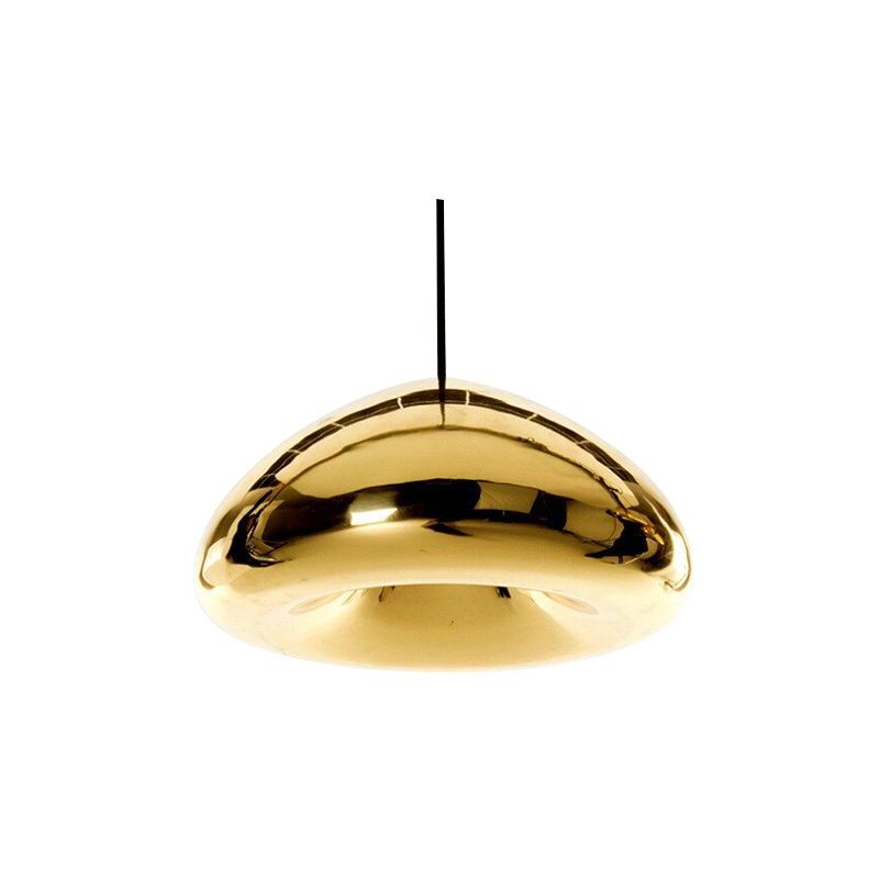 foto del prodotto toolight lampada da soffitto pensile di vetro specchio app323 1cp gold