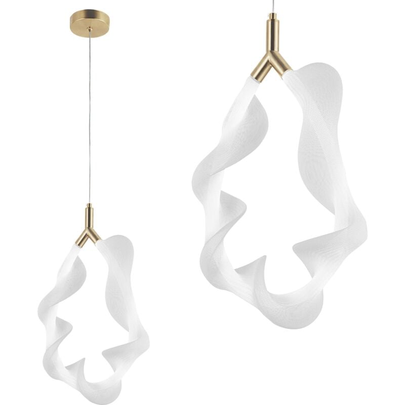foto del prodotto toolight lampada led g013 1cp white gold
