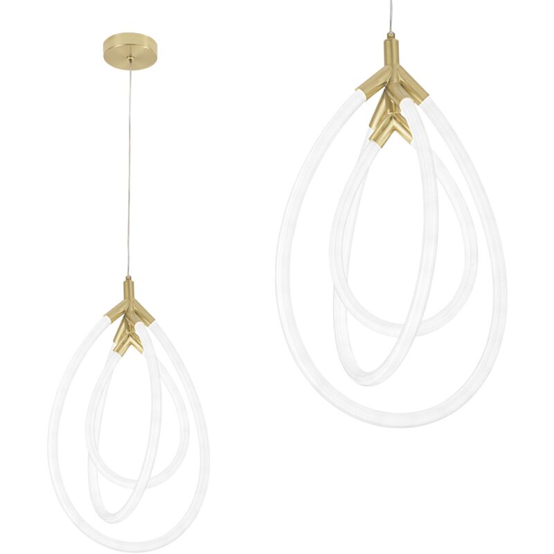 foto del prodotto toolight lampada led g018 cp gold