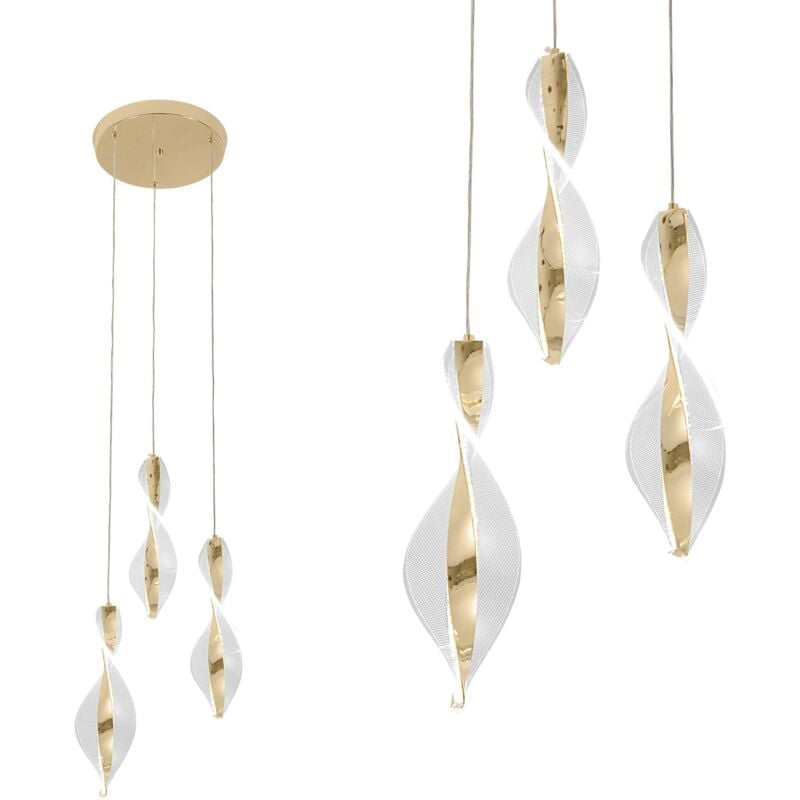 foto del prodotto toolight lampada led g028 3cpr gold