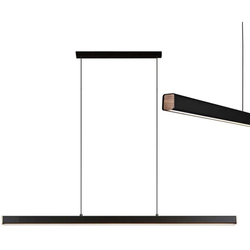 foto del prodotto toolight lampada led led app1448 cp black 100cm