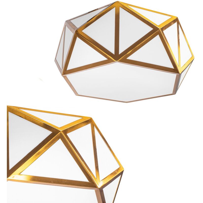 foto del prodotto toolight plafoniera 35cm app1238 c gold e27