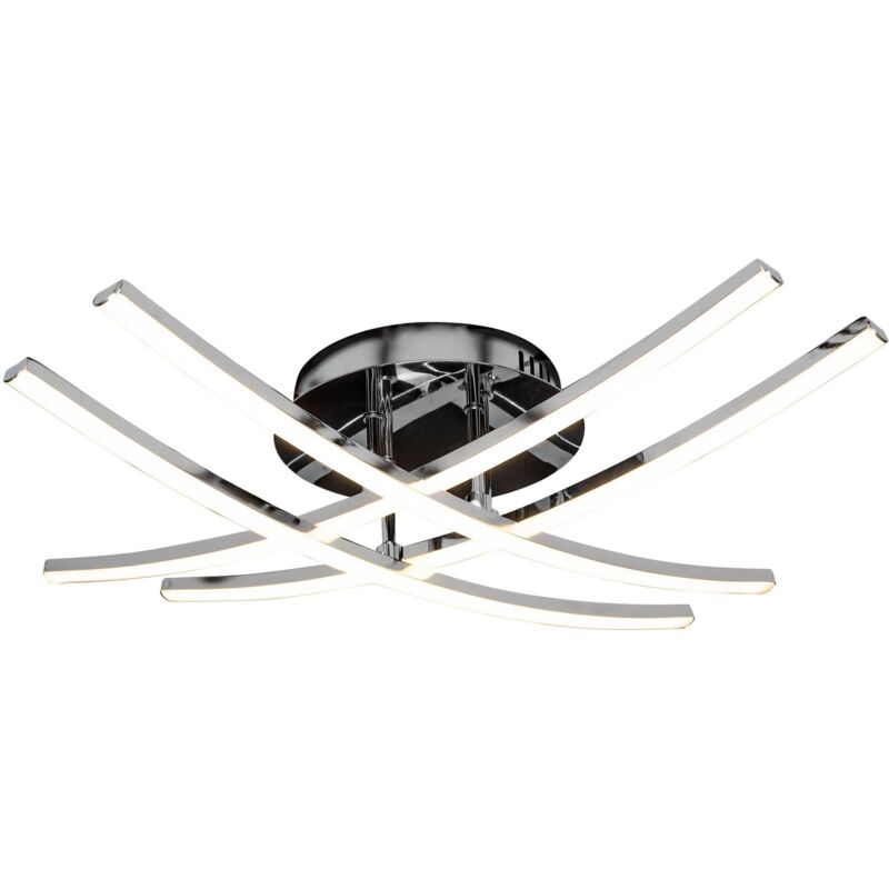 foto del prodotto toolight plafoniera app398 c moderno led 4 punti luce 58x58cm