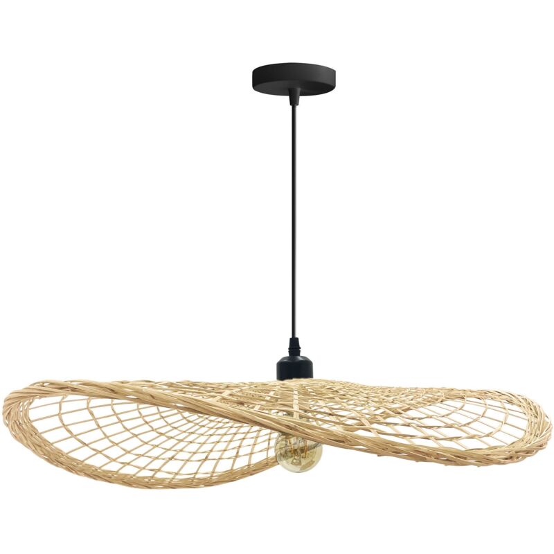 immagine 0 del prodotto toolight plafoniera app868 c galaxy nero ovale 5 punti luce e27 30x53x8cm