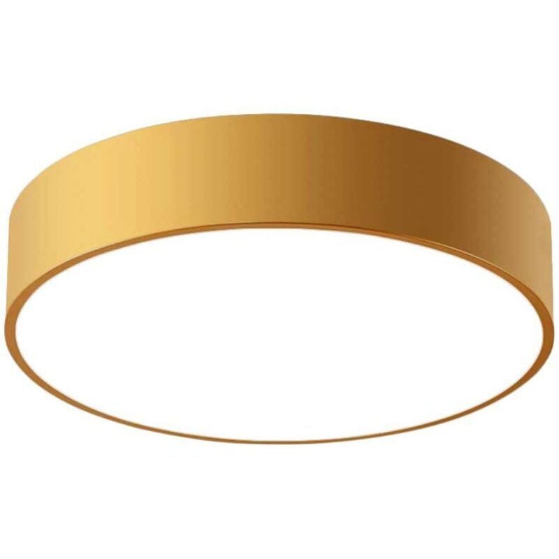 foto del prodotto toolight plafoniera app874 c classico oro 50cm tondo 5 punti luce e27 50x8cm