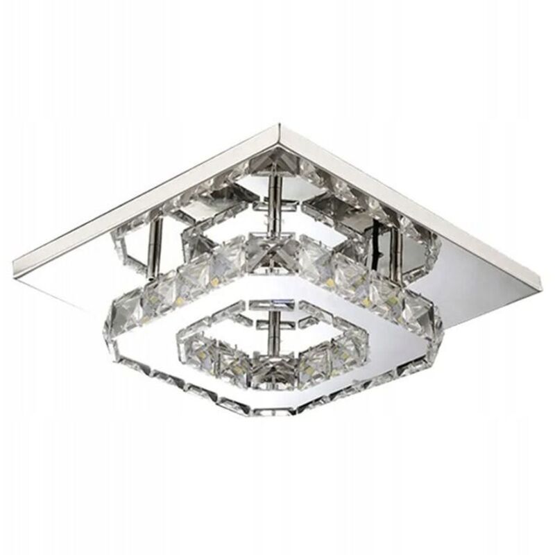 foto del prodotto toolight plafoniera cristallo 24w quadrato app409 c app410 c led
