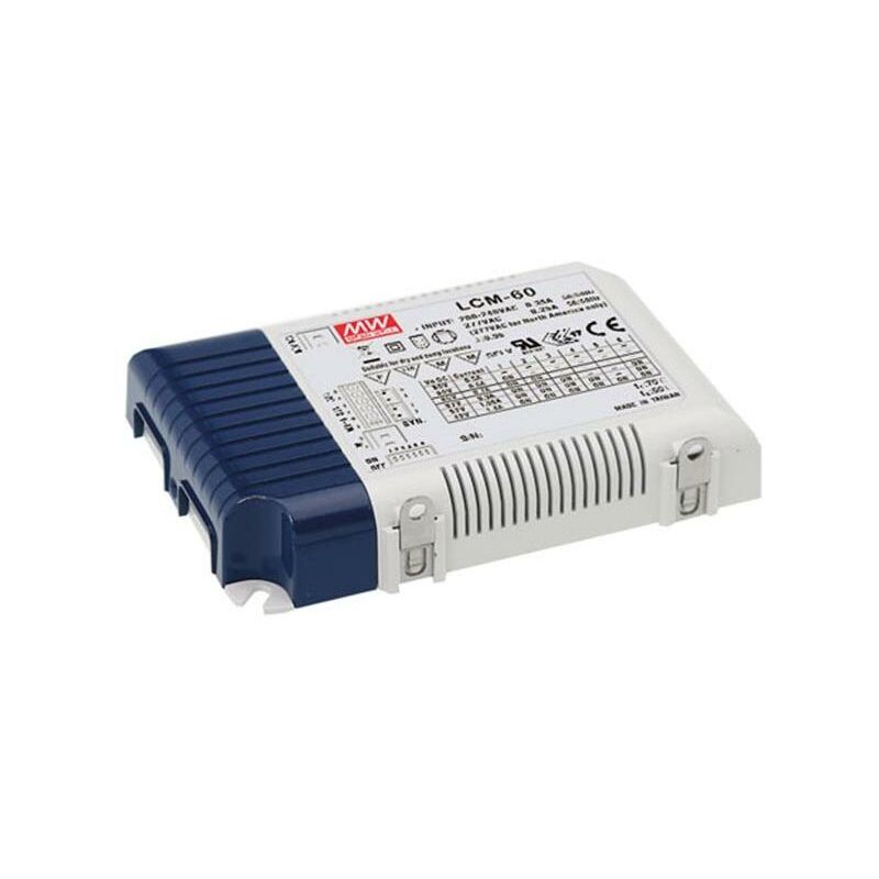 foto del prodotto toolland alimentatore led dimmerabile corrente costante 60 w corrente in uscita selezionabile con pfc