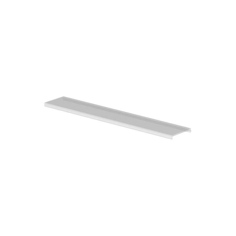 foto del prodotto toolland diffusore per profili serie pl, pla, rpl, rpla, pl35s, pl35d, spl policarbonato uv st. 2 m satinato opale
