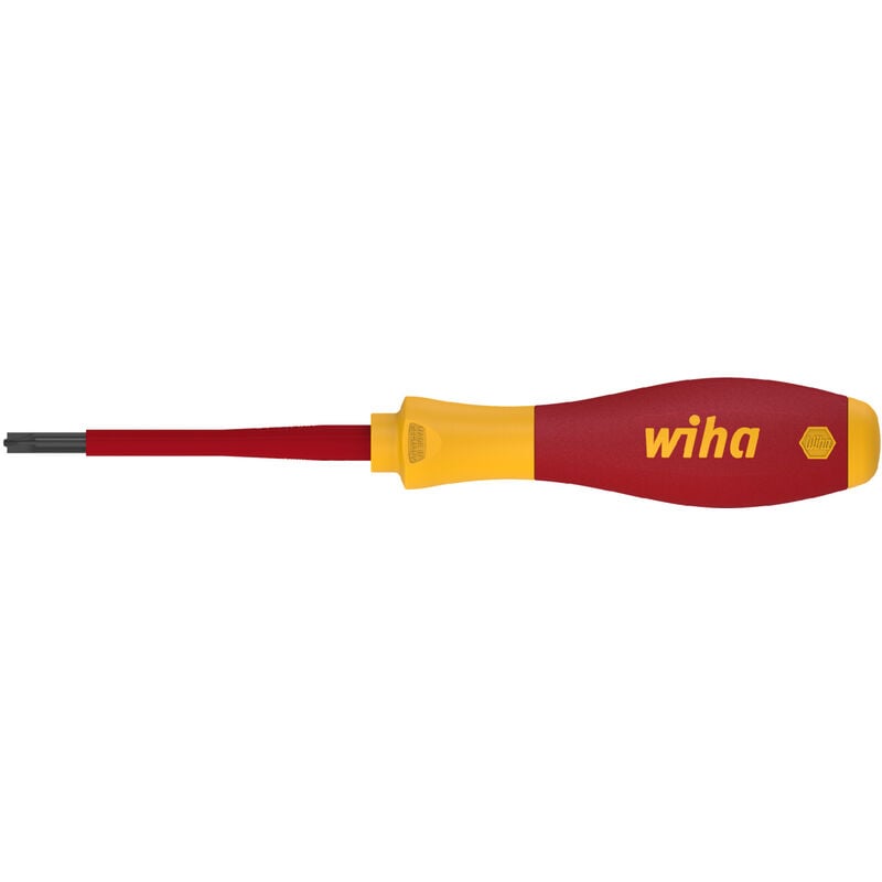 foto del prodotto toolland wiha giravite softfinish electric positivo negativo pozidriv sl pz1 x 80 mm 30700 