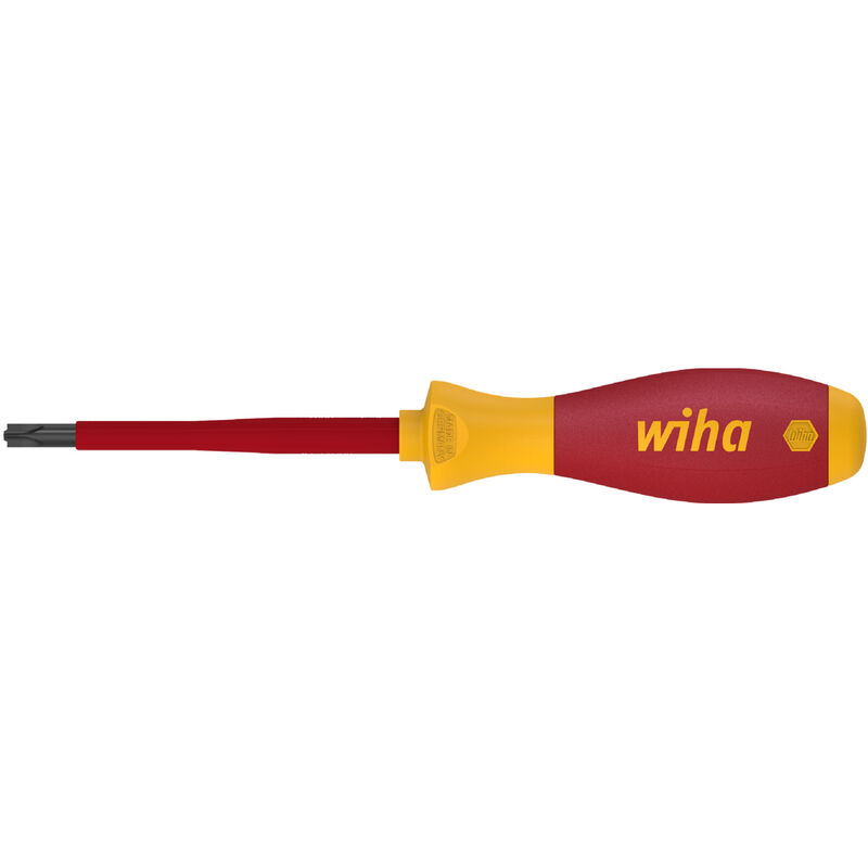 foto del prodotto toolland wiha giravite softfinish electric positivo negativo pozidriv sl pz2 x 100 mm 30701 