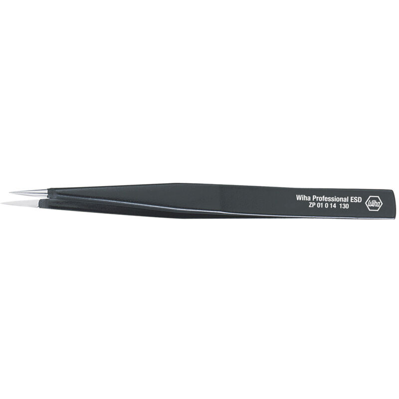 foto del prodotto toolland wiha pinzetta universale professional esd tipo aa 130 mm 32318 