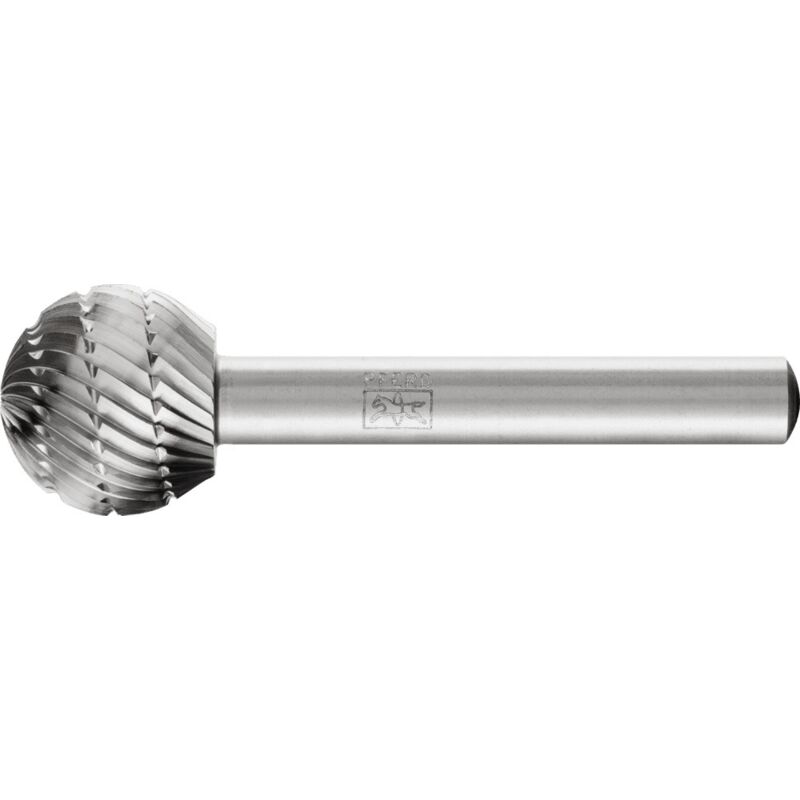 foto del prodotto tools 22420836 punta fresatrice hss sfera 16 mm lunghezza 54 mm dimensione, 16 mm lunghezza operativa 14 mm dia - pferd