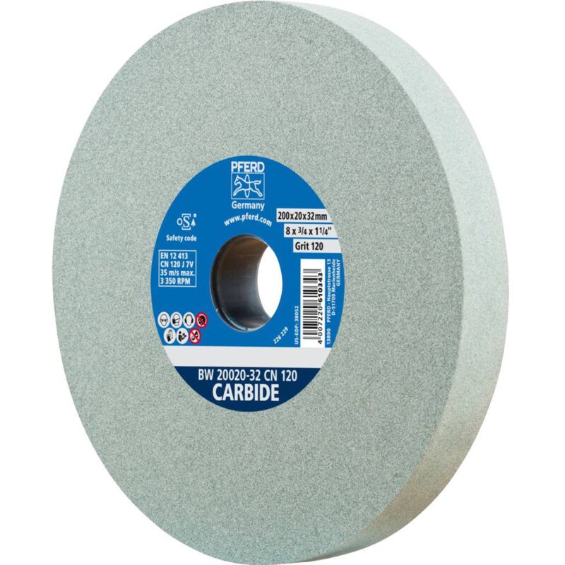 foto del prodotto tools 39008439 disco per smerigliatrice diametro 200 mm foro 51 mm vetro, metallo, acciaio 1 pz. pferd